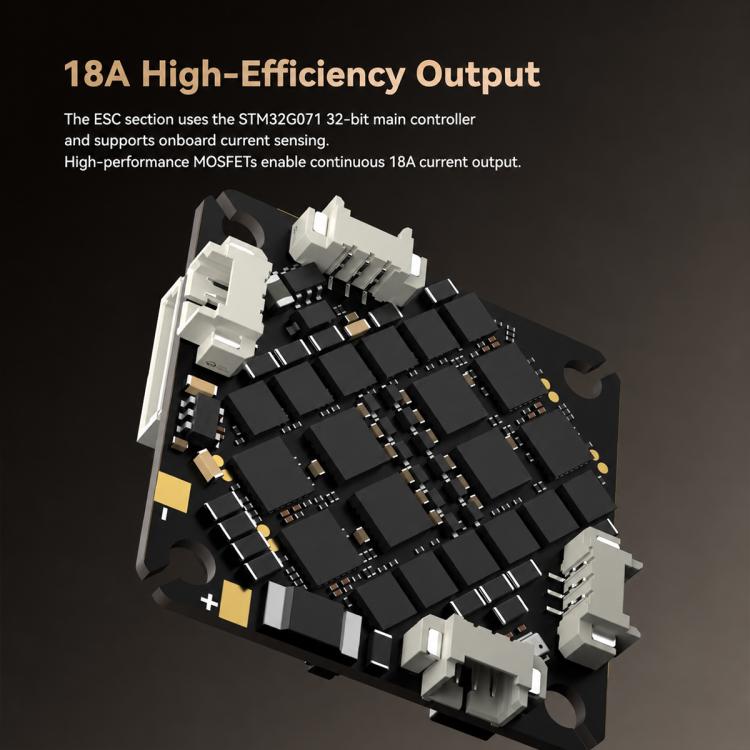iFlight Borg F7 AIO RX FPV Flight Controller con ELRS integrato 2.4G e ESC da 18A