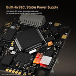 iFlight Borg F7 AIO RX FPV Flight Controller con ELRS integrato 2.4G e ESC da 18A