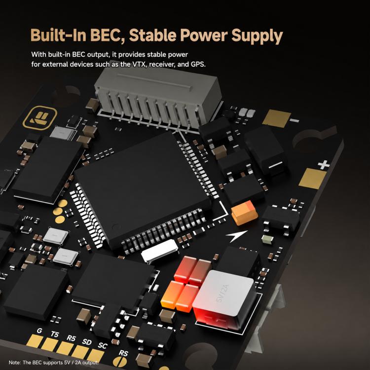iFlight Borg F7 AIO RX FPV Flight Controller con ELRS integrato 2.4G e ESC da 18A