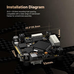 iFlight Borg F7 AIO RX FPV Flight Controller con ELRS integrato 2.4G e ESC da 18A