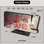 Orologio elettronico multifunzione con schermo LED a proiezione DS-3718LW