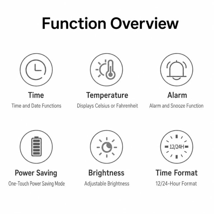 Orologio digitale elettronico multifunzione con schermo curvo a LED DS-3621L-2