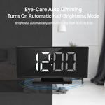 Orologio digitale elettronico multifunzione con schermo curvo a LED DS-3621L-2
