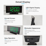 Orologio digitale elettronico multifunzione con schermo curvo a LED DS-3621L-2