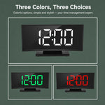 Orologio digitale elettronico multifunzione con schermo curvo a LED DS-3621L-2