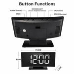 Orologio digitale elettronico multifunzione con schermo curvo a LED DS-3621L-2