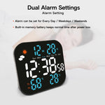 Orologio elettronico digitale multifunzione a LED con display meteo DS-3828L