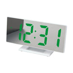 Orologio digitale elettronico con specchio a LED DS-3618L e ampio display.