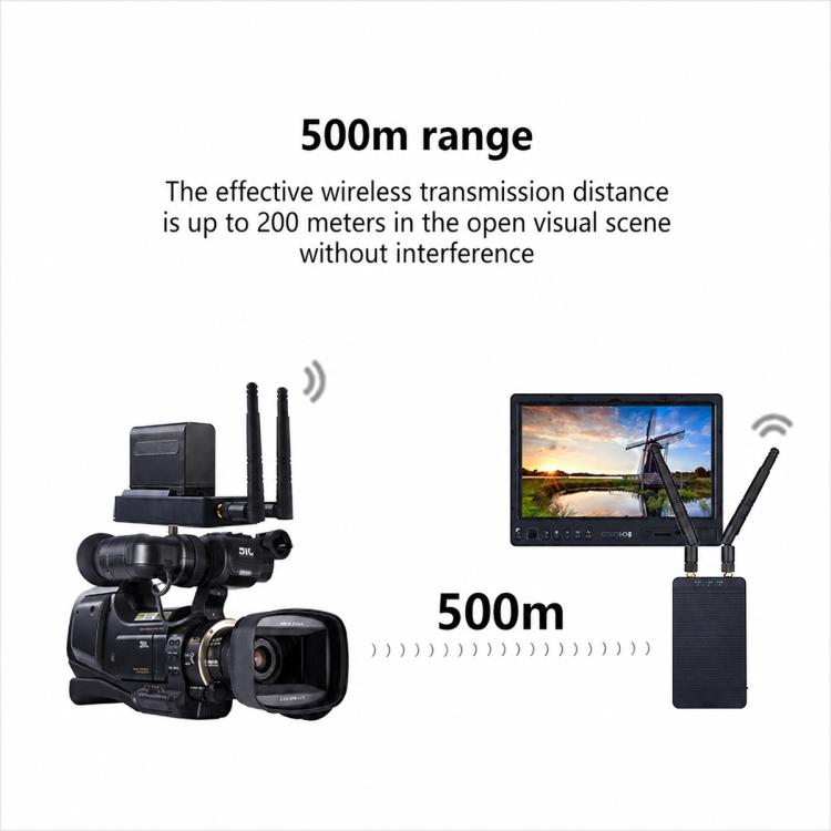 Sistema di trasmissione video HDMI wireless di qualità cinematografica Measy T1850, US Plug, EU Plug, UK Plug, AU Plug