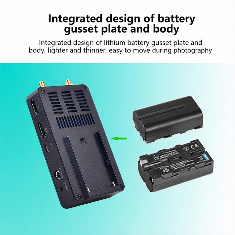 Sistema di trasmissione video HDMI wireless di qualità cinematografica Measy T1850, US Plug, EU Plug, UK Plug, AU Plug