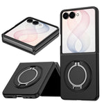 Custodia per telefono con supporto girevole a 360 gradi e chiusura magnetica a libro., For Galaxy Z Flip8 5G
