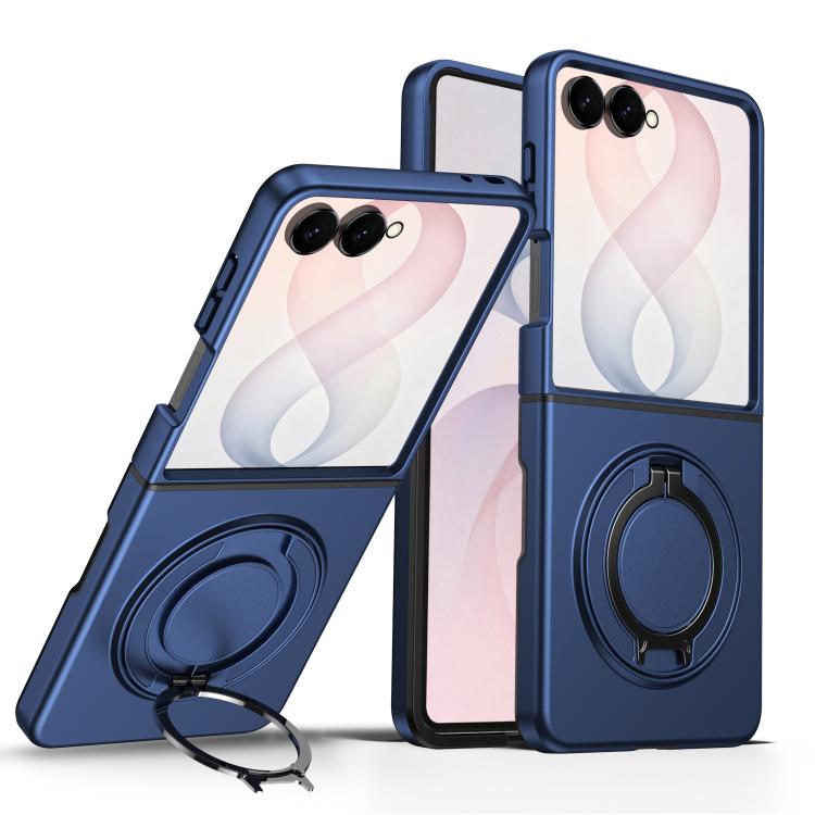 Custodia per telefono con supporto girevole a 360 gradi e chiusura magnetica a libro., For Galaxy Z Flip8 5G