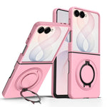 Custodia per telefono con supporto girevole a 360 gradi e chiusura magnetica a libro., For Galaxy Z Flip8 5G