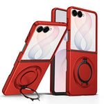 Custodia per telefono con supporto girevole a 360 gradi e chiusura magnetica a libro., For Galaxy Z Flip8 5G