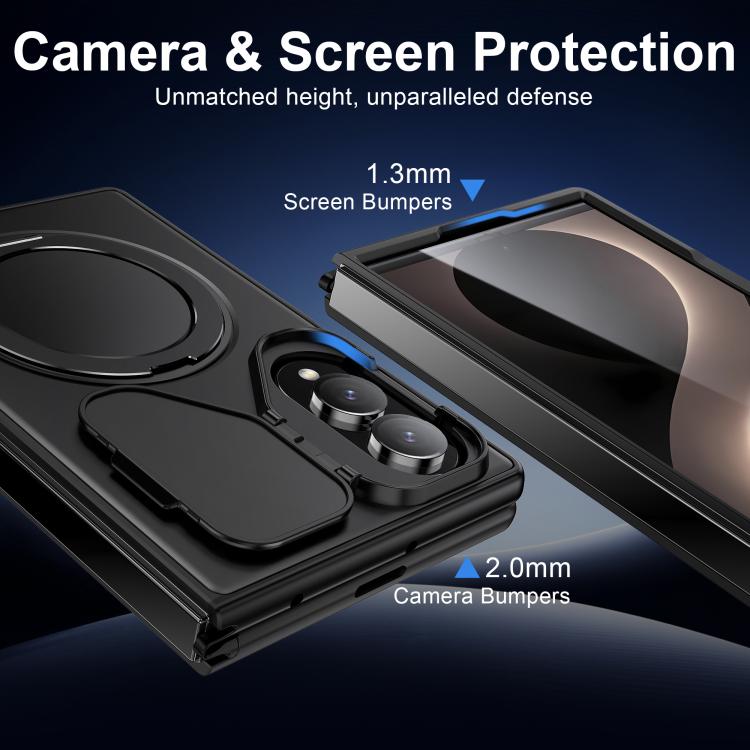 Custodia protettiva antiurto ShellGod con supporto magnetico girevole per telefono., For Galaxy Z Fold8 5G, For Galaxy Z Fold8 Ultra 5G / Fold 7 5G, For Galaxy Z Flip 8 5G