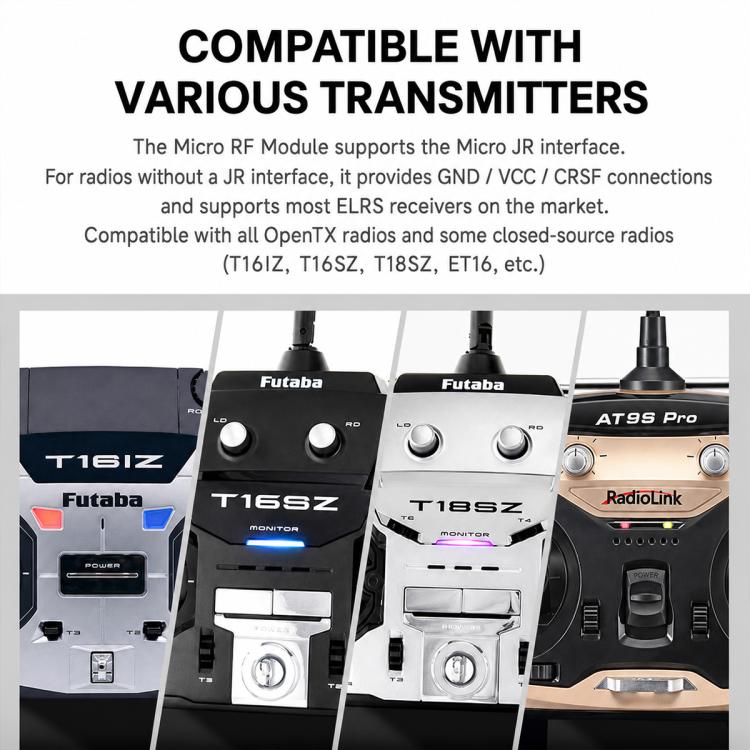 Modulo trasmettitore RF micro BETAFPV da 1W ELRS per trasmettitori FPV