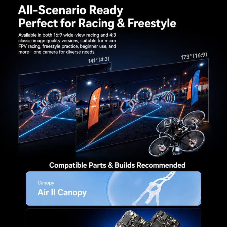 BETAFPV Ultra?Wide Air 4:3 FPV Drone Mini Camera FPV Racing Drone Parts