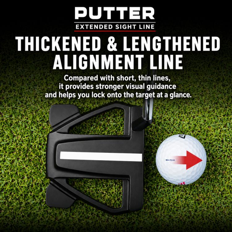 PGM TUG095 Putter da golf da uomo