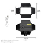 Faro di riempimento ricaricabile a clip RL-560 con alette paraluce