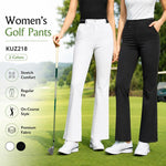 Pantaloni da golf elasticizzati e traspiranti da donna PGM KUZ218, XS, S, M, L, XL, XXL