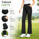 Pantaloni da golf elasticizzati e traspiranti da donna PGM KUZ218, XS, S, M, L, XL, XXL