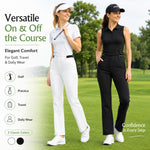 Pantaloni da golf elasticizzati e traspiranti da donna PGM KUZ218, XS, S, M, L, XL, XXL