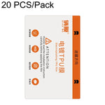Pellicola idrogel satinata in TPU galvanizzato ZWX per macchine da taglio., 20 PCS/Pack, 50 PCS/Pack, 100 PCS/Pack, 200 PCS/Pack
