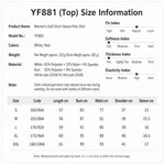 Polo da golf da donna PGM YF881 traspirante ed elasticizzata, S, M, L, XL, XXL