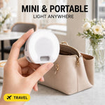 Mini luce di riempimento per selfie ricaricabile D7 con clip