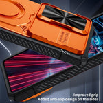 Custodia per telefono Mecha con scorrimento magnetico e protezione per la fotocamera., For Galaxy S26 Ultra 5G, For Galaxy S25 Ultra 5G, For Galaxy S24 Ultra 5G