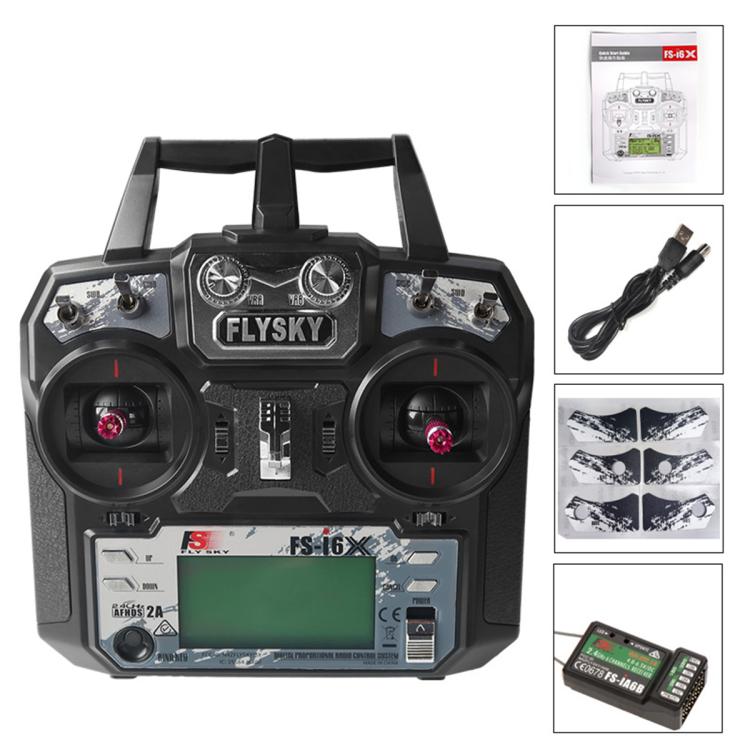 Radiocomando per droni FlySky FS-I6X a 10 canali, I6X+IA6B Left, I6X+IA6B Right, I6X+IA10B Left, I6X+IA10B Right, I6X Left Model 2 No Receiver, I6X Right Model 1 No Receiver, I6X + IA6 Left, I6X + IA6 Right, I6X+A8S Left, I6X+A8S Right