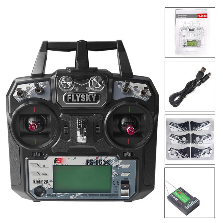 Radiocomando per droni FlySky FS-I6X a 10 canali, I6X+IA6B Left, I6X+IA6B Right, I6X+IA10B Left, I6X+IA10B Right, I6X Left Model 2 No Receiver, I6X Right Model 1 No Receiver, I6X + IA6 Left, I6X + IA6 Right, I6X+A8S Left, I6X+A8S Right