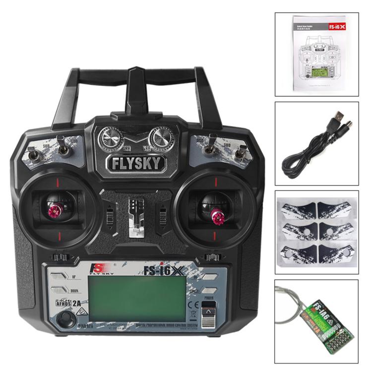 Radiocomando per droni FlySky FS-I6X a 10 canali, I6X+IA6B Left, I6X+IA6B Right, I6X+IA10B Left, I6X+IA10B Right, I6X Left Model 2 No Receiver, I6X Right Model 1 No Receiver, I6X + IA6 Left, I6X + IA6 Right, I6X+A8S Left, I6X+A8S Right