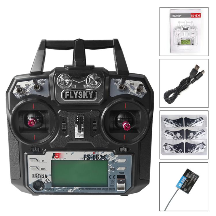 Radiocomando per droni FlySky FS-I6X a 10 canali, I6X+IA6B Left, I6X+IA6B Right, I6X+IA10B Left, I6X+IA10B Right, I6X Left Model 2 No Receiver, I6X Right Model 1 No Receiver, I6X + IA6 Left, I6X + IA6 Right, I6X+A8S Left, I6X+A8S Right