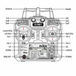 Radiocomando per droni FlySky FS-I6X a 10 canali, I6X+IA6B Left, I6X+IA6B Right, I6X+IA10B Left, I6X+IA10B Right, I6X Left Model 2 No Receiver, I6X Right Model 1 No Receiver, I6X + IA6 Left, I6X + IA6 Right, I6X+A8S Left, I6X+A8S Right