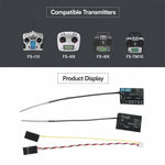 Ricevitore mini FlySky FS-A8S V2 2.4G a 8 canali con uscita PPM i-BUS SBUS