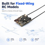 Ricevitore di protocollo di terza generazione FlySky TR8B / TMR / IN4R-GYB per aeromodelli ad ala fissa