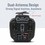 Trasmettitore radio FlySky FS-ST16 a 2,4 GHz con 16 canali e protocollo ANT, FS-ST16 Left + SR8, FS-ST16 Right + SR8, FS-ST16 Double Return + SR8