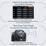 Trasmettitore radio FlySky FS-ST16 a 2,4 GHz con 16 canali e protocollo ANT, FS-ST16 Left + SR8, FS-ST16 Right + SR8, FS-ST16 Double Return + SR8