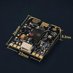 Ricevitore FlySky PR02 ELRS Dual-Core Diversity con doppio TXCO di potenza backhaul da 2,4 GHz e 250 MW., PR02
