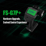 Radiocomando FlySky G7P+ 10 canali RC a 2,4 GHz con display LCD per auto e barche radiocomandate., G7P+