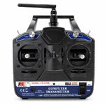 Radiocomando FlySky FS-CT6B a 6 canali da 2,4 GHz con ricevitore R6B., CT6B+R6B