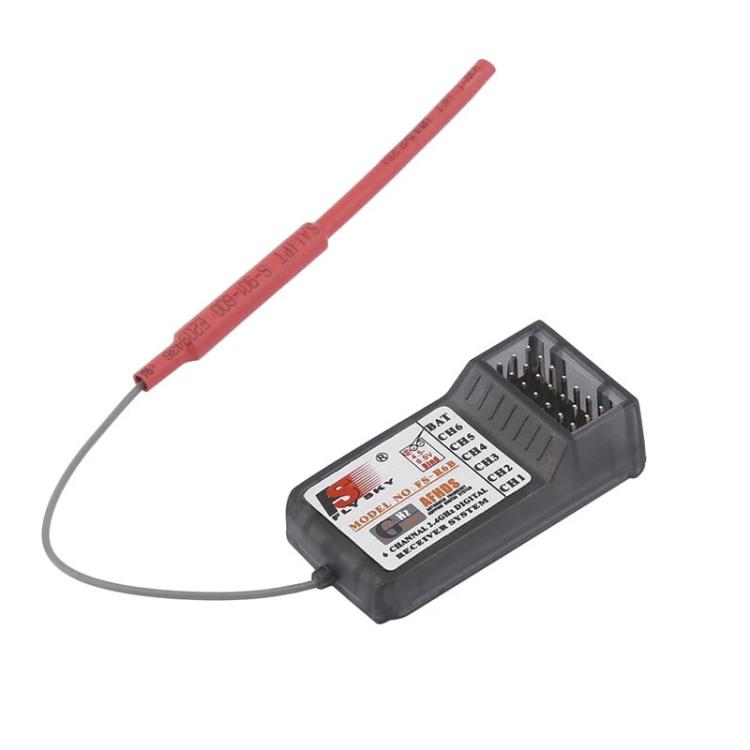 Ricevitore FlySky FS-R6B a 6 canali da 2,4 GHz per trasmettitore FlySky TH9X FS-CT6B FS-T6, R6B