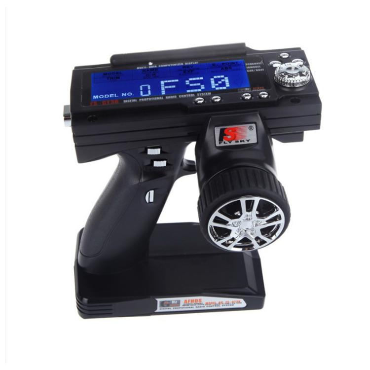 Radiocomando FlySky FS-GT3B a 3 canali da 2,4 GHz con protezione da guasti., FS-GT3B