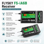 Ricevitore FlySky FS-iA6B a 6 canali per trasmettitori RC FS-i6 / i6X / i6S, FS-iA6B