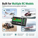 Ricevitore FlySky FS-iA6B a 6 canali per trasmettitori RC FS-i6 / i6X / i6S, FS-iA6B