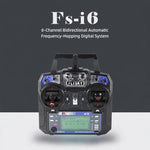 Sistema radio FlySky 2.4GHz 6 canali, trasmettitore e controller RC bidirezionale., I6+IA6B Left Throttle, I6+IA6B Right Throttle, I6 Left No Receiver, I6 Right No Receiver, I6+IA6 Left Throttle, I6+IA6 Right Throttle