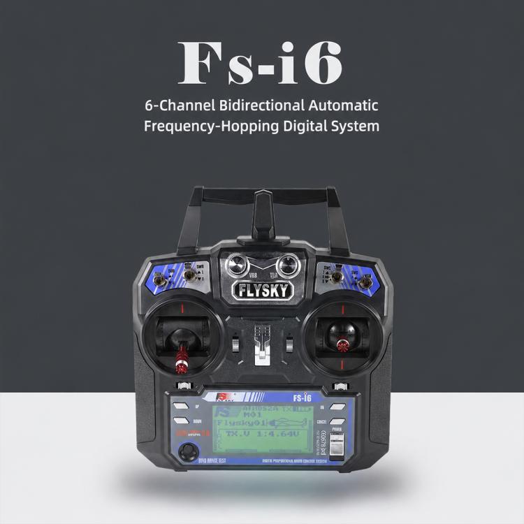 Sistema radio FlySky 2.4GHz 6 canali, trasmettitore e controller RC bidirezionale., I6+IA6B Left Throttle, I6+IA6B Right Throttle, I6 Left No Receiver, I6 Right No Receiver, I6+IA6 Left Throttle, I6+IA6 Right Throttle