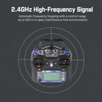 Sistema radio FlySky 2.4GHz 6 canali, trasmettitore e controller RC bidirezionale., I6+IA6B Left Throttle, I6+IA6B Right Throttle, I6 Left No Receiver, I6 Right No Receiver, I6+IA6 Left Throttle, I6+IA6 Right Throttle