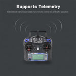 Sistema radio FlySky 2.4GHz 6 canali, trasmettitore e controller RC bidirezionale., I6+IA6B Left Throttle, I6+IA6B Right Throttle, I6 Left No Receiver, I6 Right No Receiver, I6+IA6 Left Throttle, I6+IA6 Right Throttle